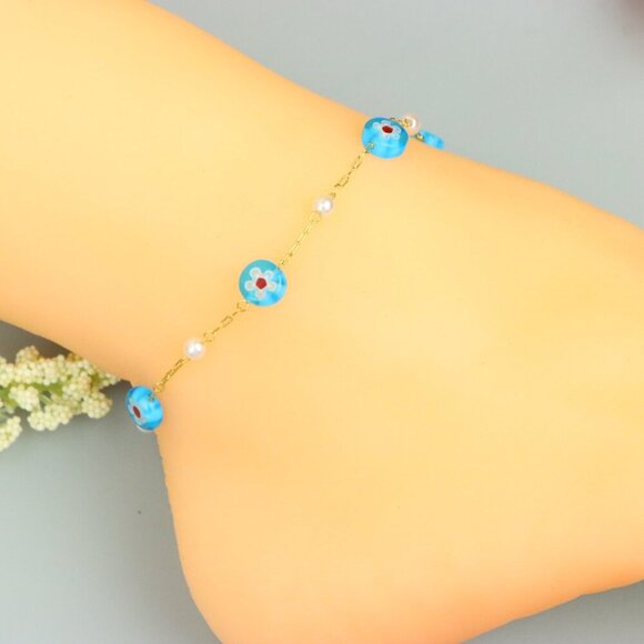 Handmade Anklet – A Stylish Choice for Women, Thoughtful Gift Idea, EVCH1295 - Picture 7 of 12